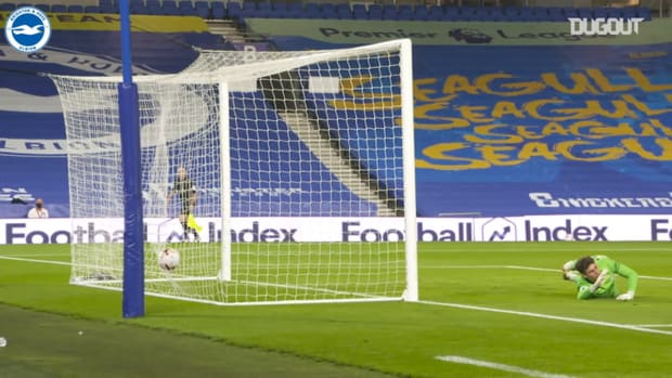 Pitchside: Leandro Trossard’s wonderful strike vs Chelsea